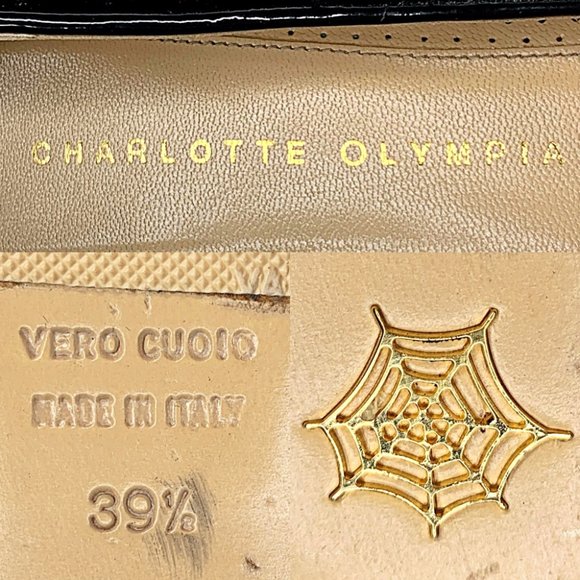 Charlotte Olympia Velvet Kitty Slip-On Ballet Flat - Picture 14 of 16